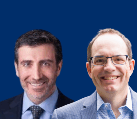 Guest Dr Drew Moghanaki with host, James Hiter